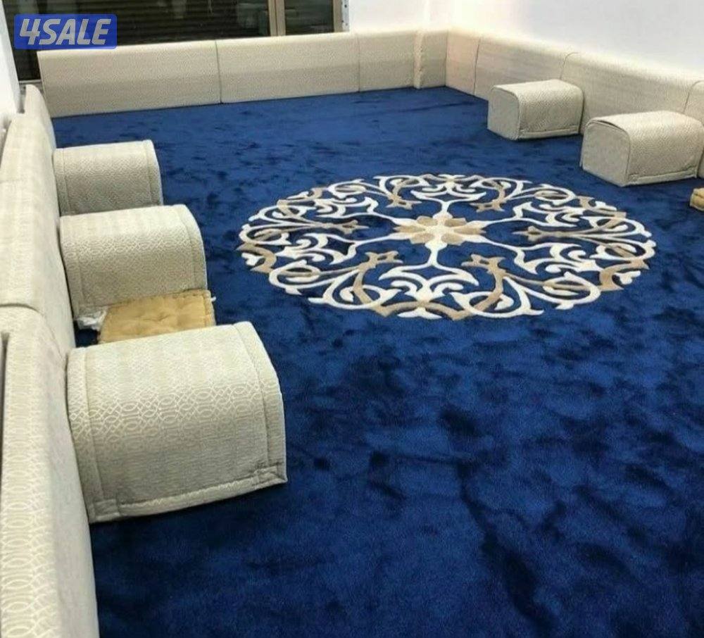 تفصيل ديوانيات سجاد حفر يدوي تفصيل مساند10