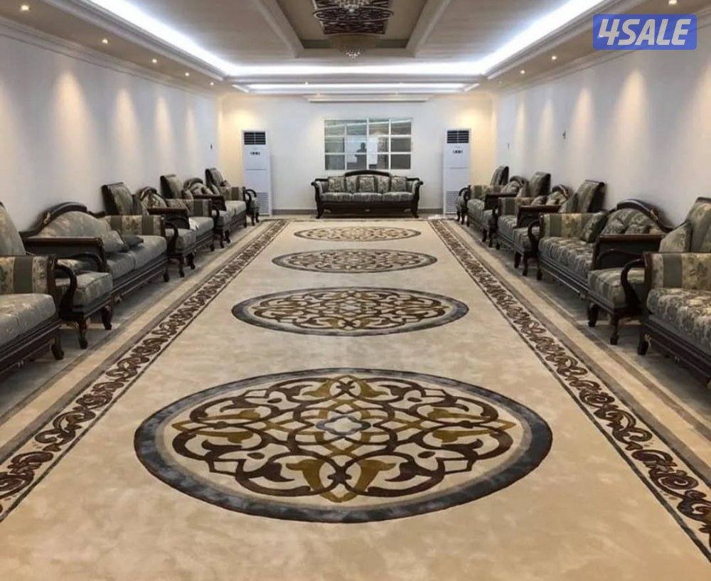 تفصيل ديوانيات سجاد حفر يدوي تفصيل مساند11