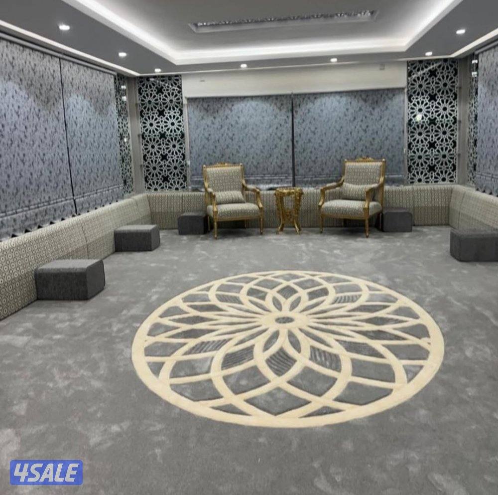 تفصيل ديوانيات سجاد حفر يدوي تفصيل مساند12