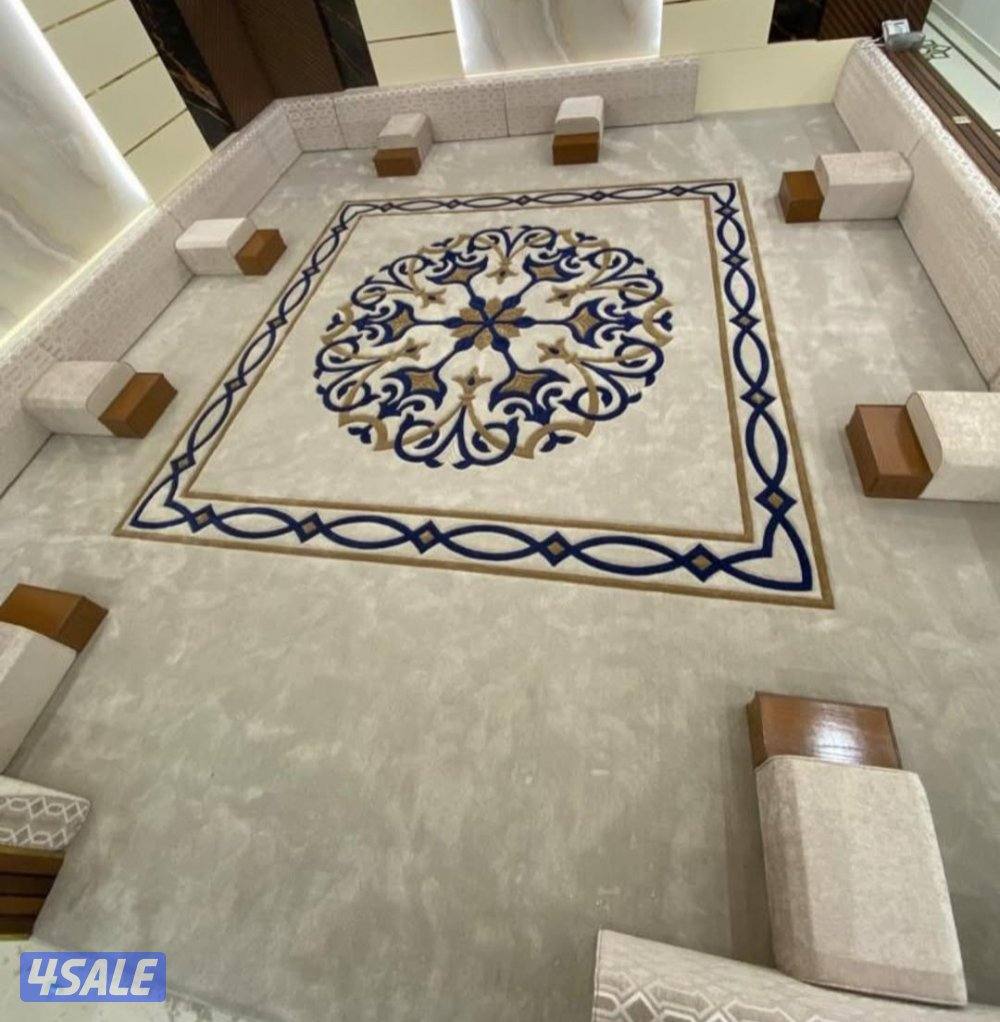 تفصيل ديوانيات سجاد حفر يدوي تفصيل مساند13