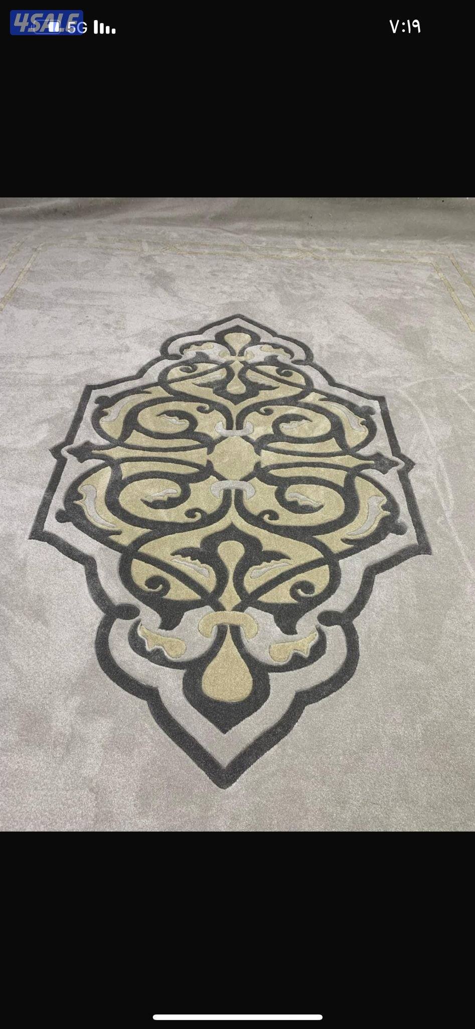 سجاد قص تركي وموكيت سعودي ومساند ضهر ورضيات باركية بلاستك تركيب جميع1