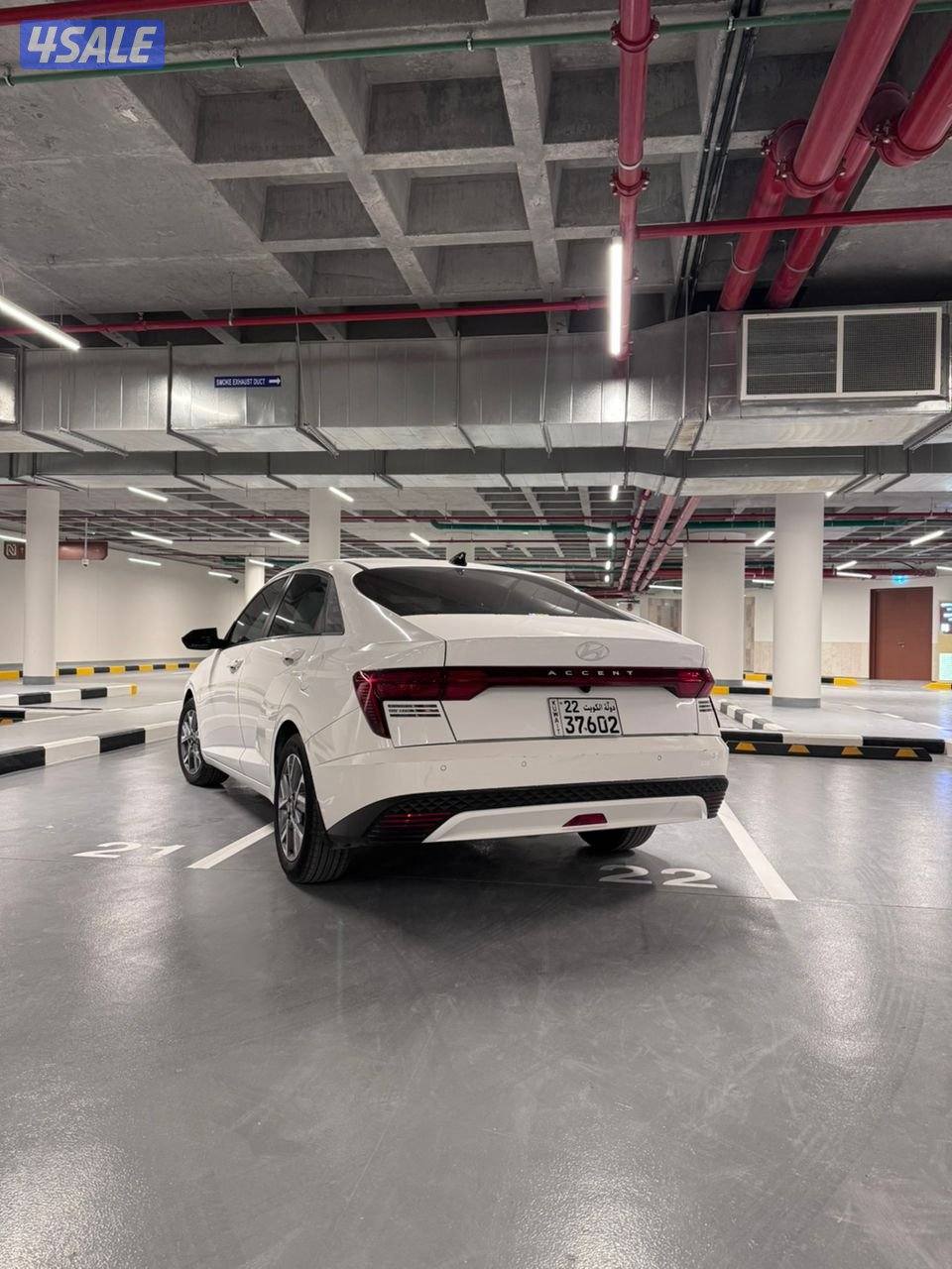 للبيع اكسنت 2024 ماشي 70 الف بحالة جيده4