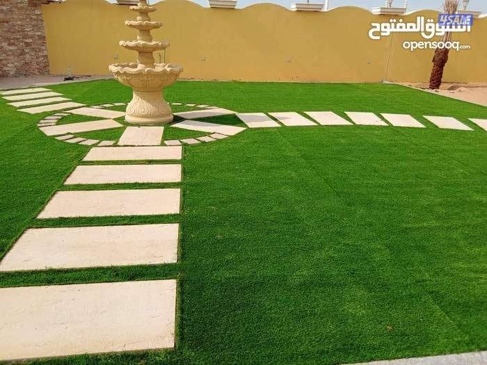 تنسيق حدائق بيع وتركيب ثيل صناعي وطبيعي وسور  بأفضل الأسعار14