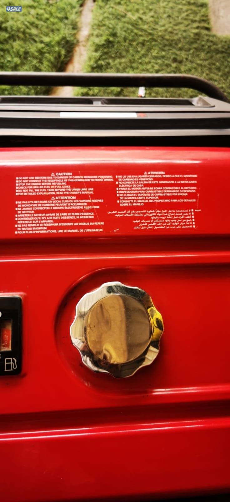 جنيريتر هوندا ٦٥٠٠ كاتم الصوت7