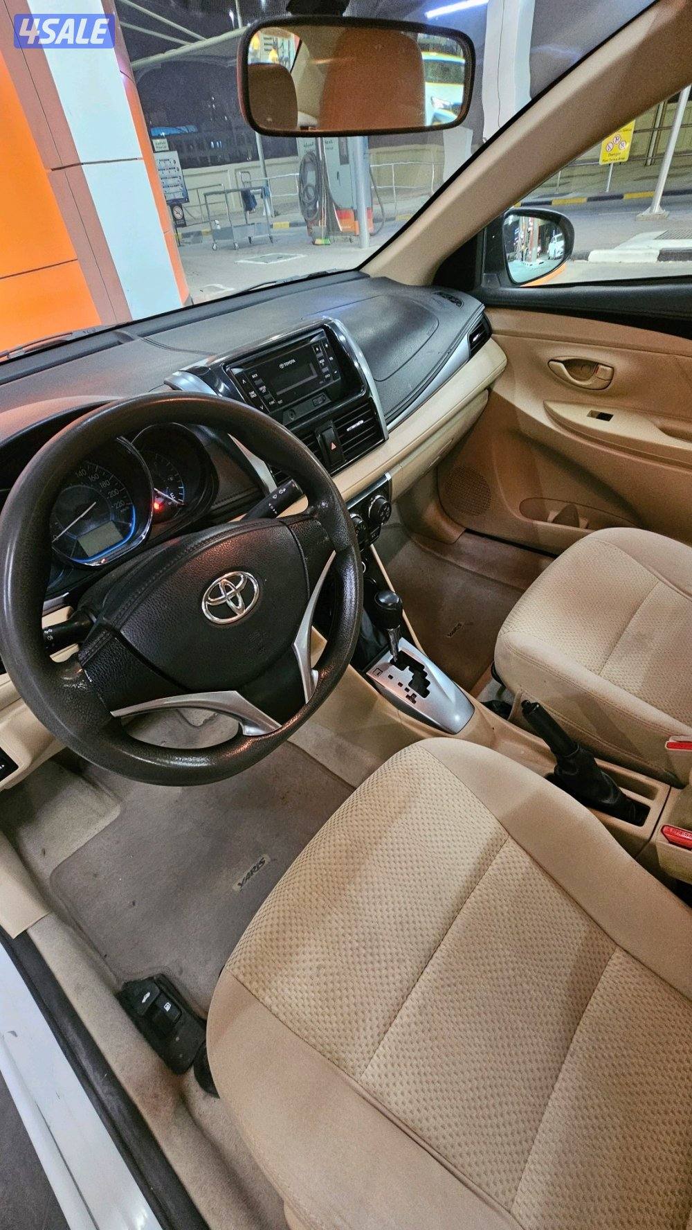 شرط الفحص يارس أبيض 2017 - للبيع اقتصادية جدا2