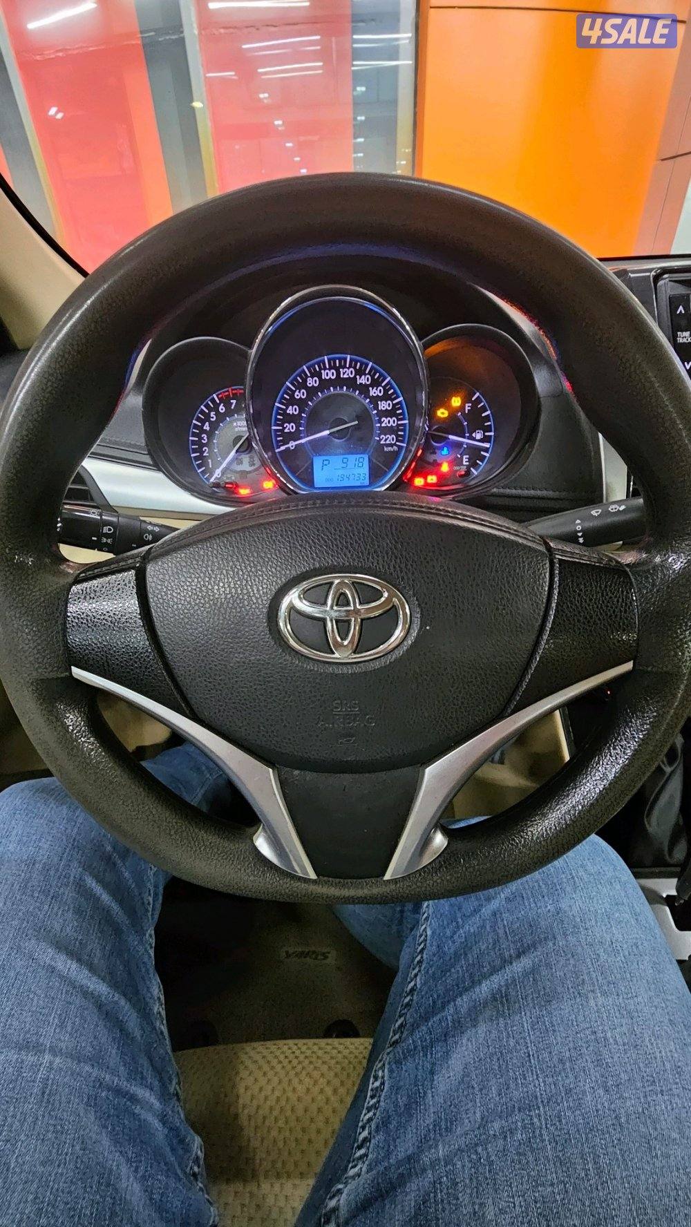 شرط الفحص يارس أبيض 2017 - للبيع اقتصادية جدا3