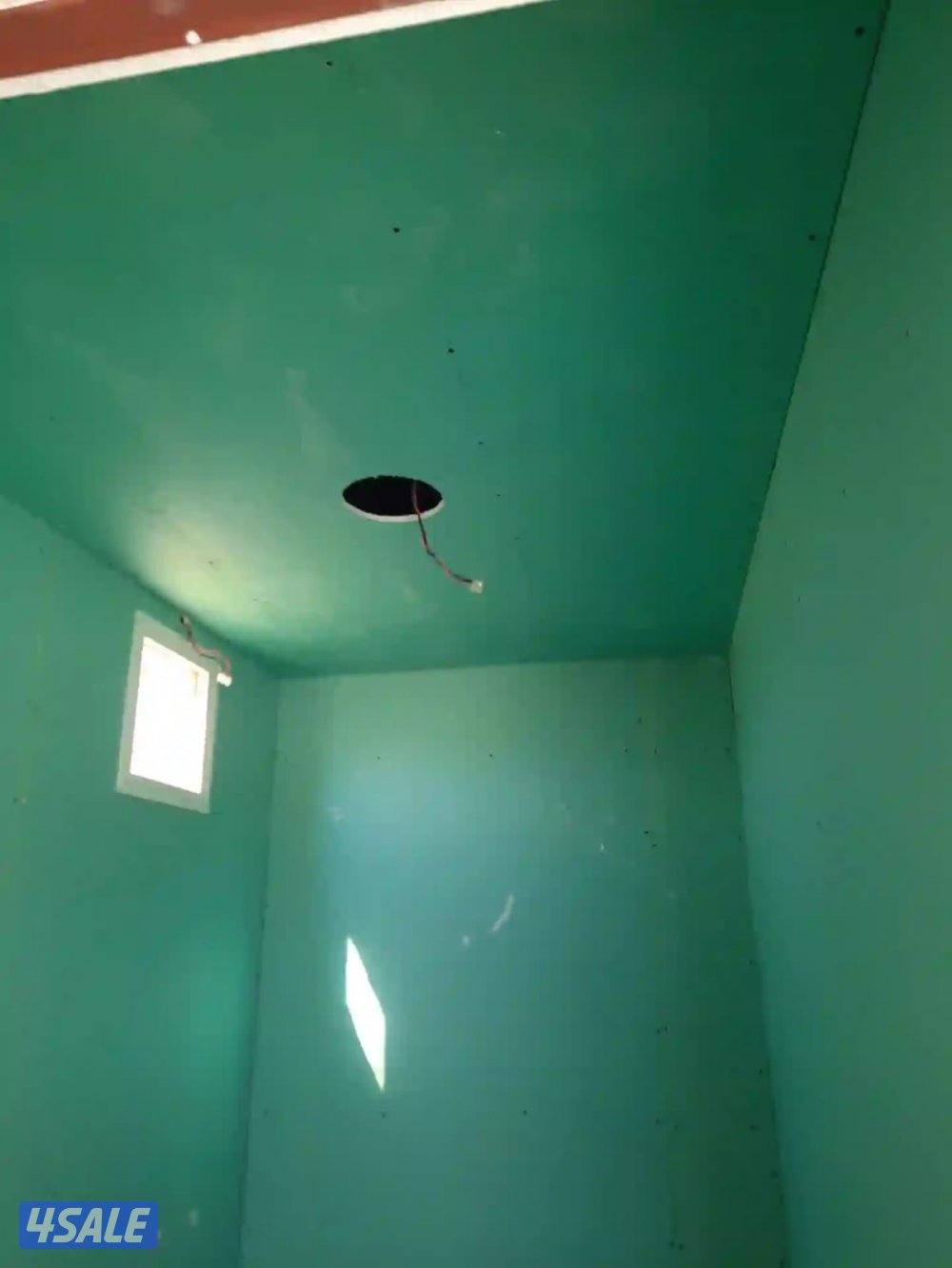 ديكور جبس جبسون بورد بانتيشن مع تكسير باب خشب9