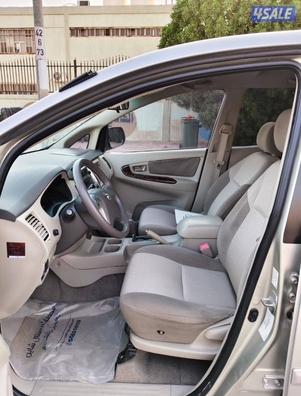 للبيع إينوفا 2012 شرط الفحص التواصل على رقم9