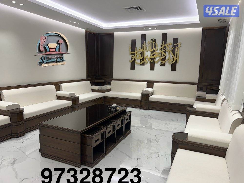 تنجيد وتفصيل كنب ديوانيات مساند وكل الستاير3