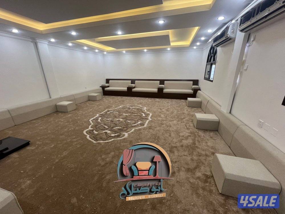 تنجيد وتفصيل كنب ديوانيات مساند وكل الستاير11