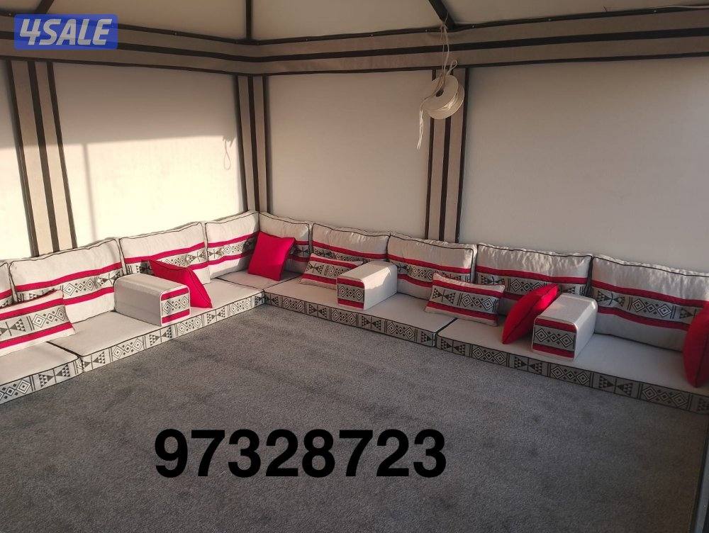 تنجيد وتفصيل كنب ديوانيات مساند وكل الستاير15