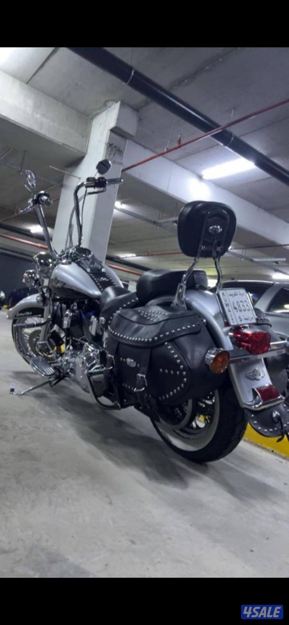 هارلي هاريتج موديل 2003 انفنسري وارد امريكا بحالة الجديد0