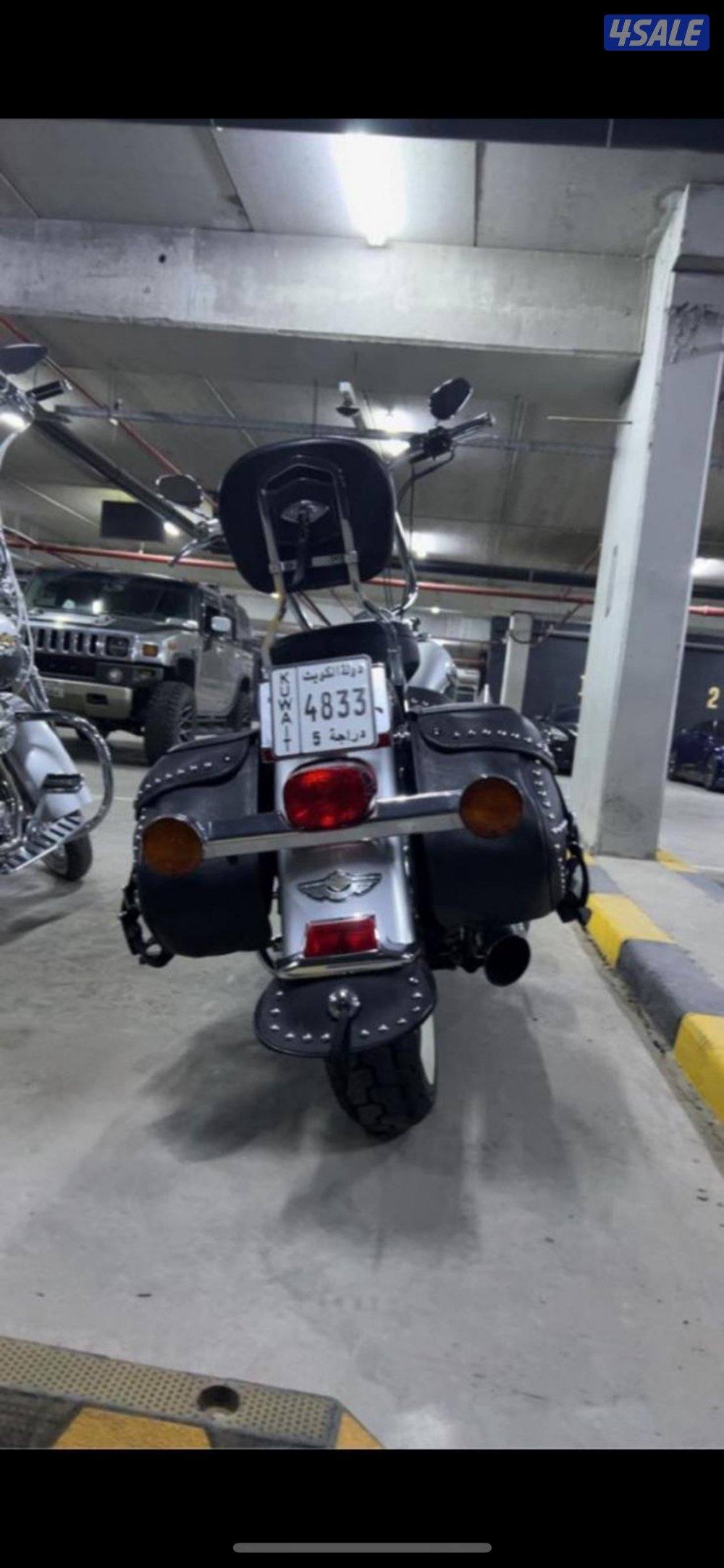 هارلي هاريتج موديل 2003 انفنسري وارد امريكا بحالة الجديد2