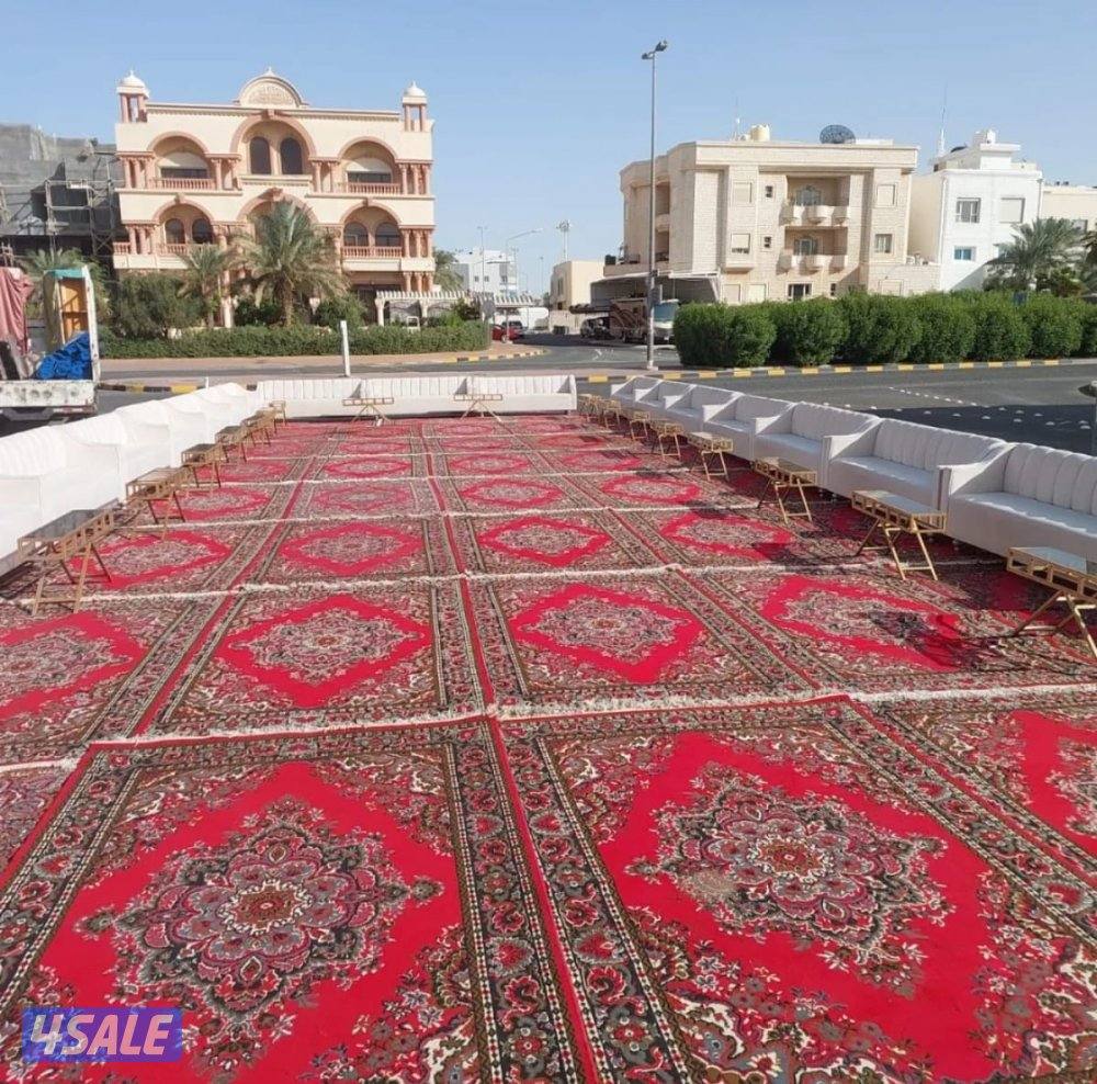 تاجير كراسي عزاء كنفات خيم خدمة ضيافه رجالي
زينه أفراح12