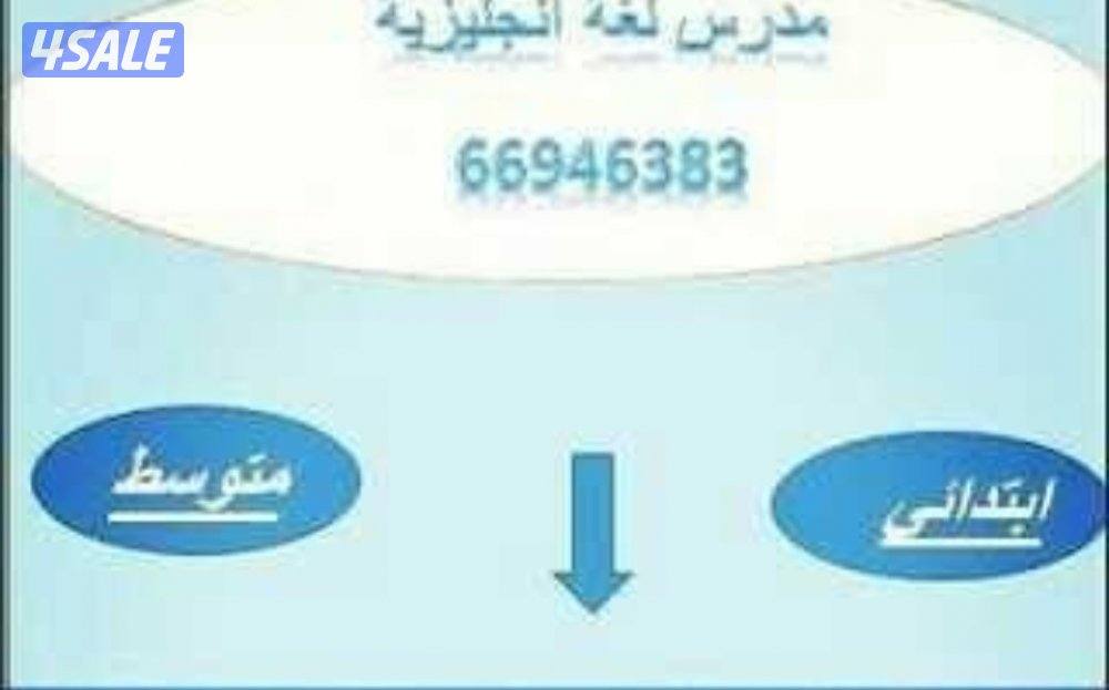 مدرس لغة انجليزية متوسط &ابتدائي1