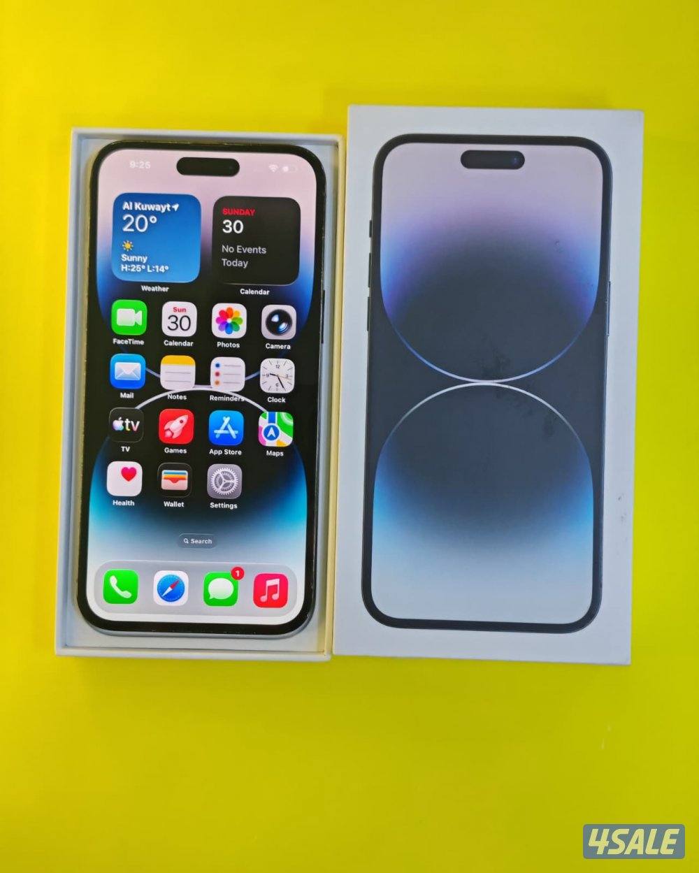 آيفون 14 برو ماكس – Space Black | iPhone 14 Pro Max – 128GB – Space Bl1