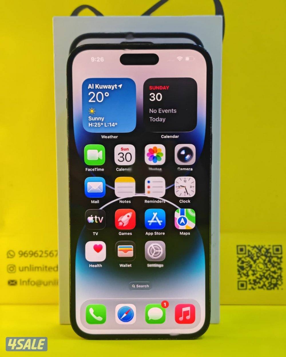 آيفون 14 برو ماكس – Space Black | iPhone 14 Pro Max – 128GB – Space Bl7