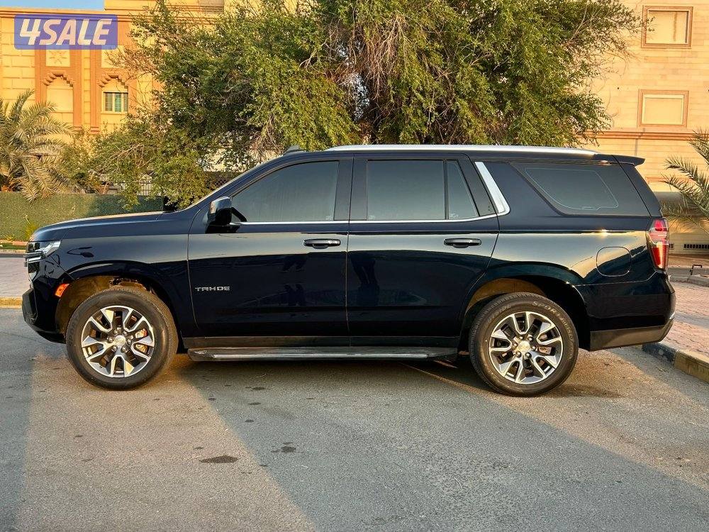 تاهو LS موديل 2022 ماشي 72 الف سيرفي وكالة صبغ وكالة ما عدا قطعة3