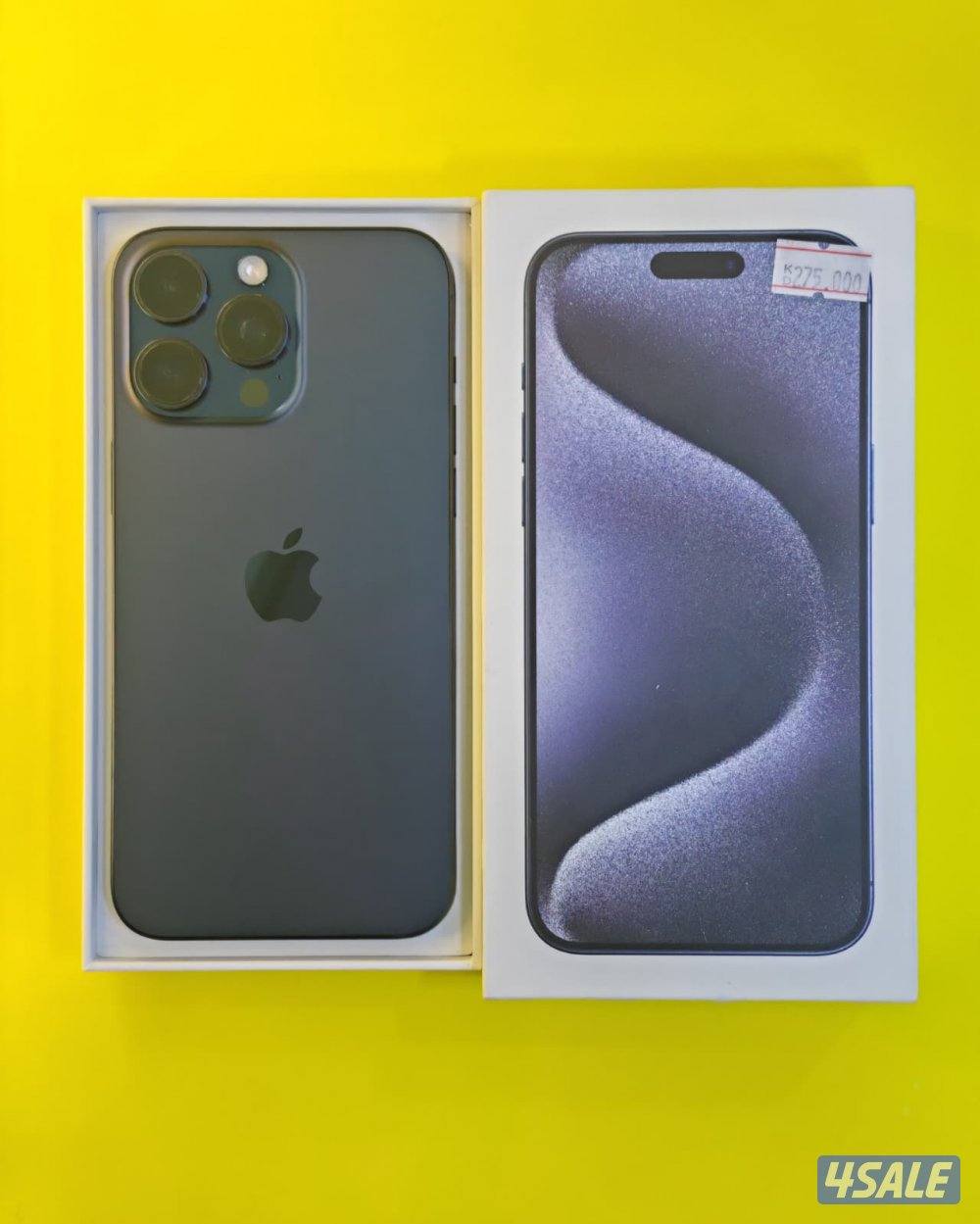 آيفون 15 برو ماكس – 512GB – أزرق تيتانيوم | iPhone 15 Pro Max – 512GB0