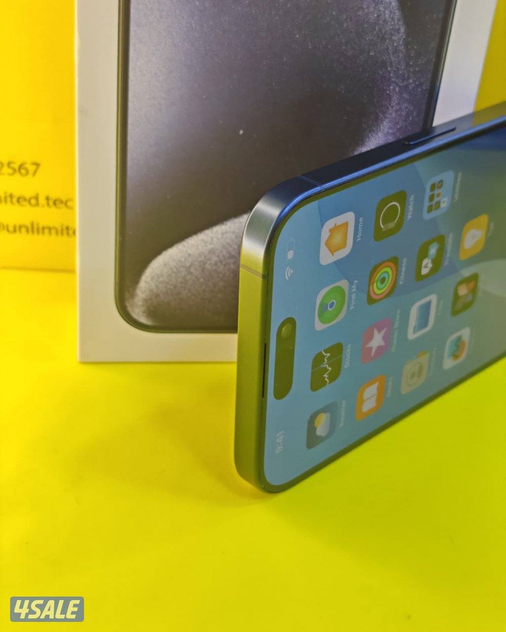 آيفون 15 برو ماكس – 512GB – أزرق تيتانيوم | iPhone 15 Pro Max – 512GB6