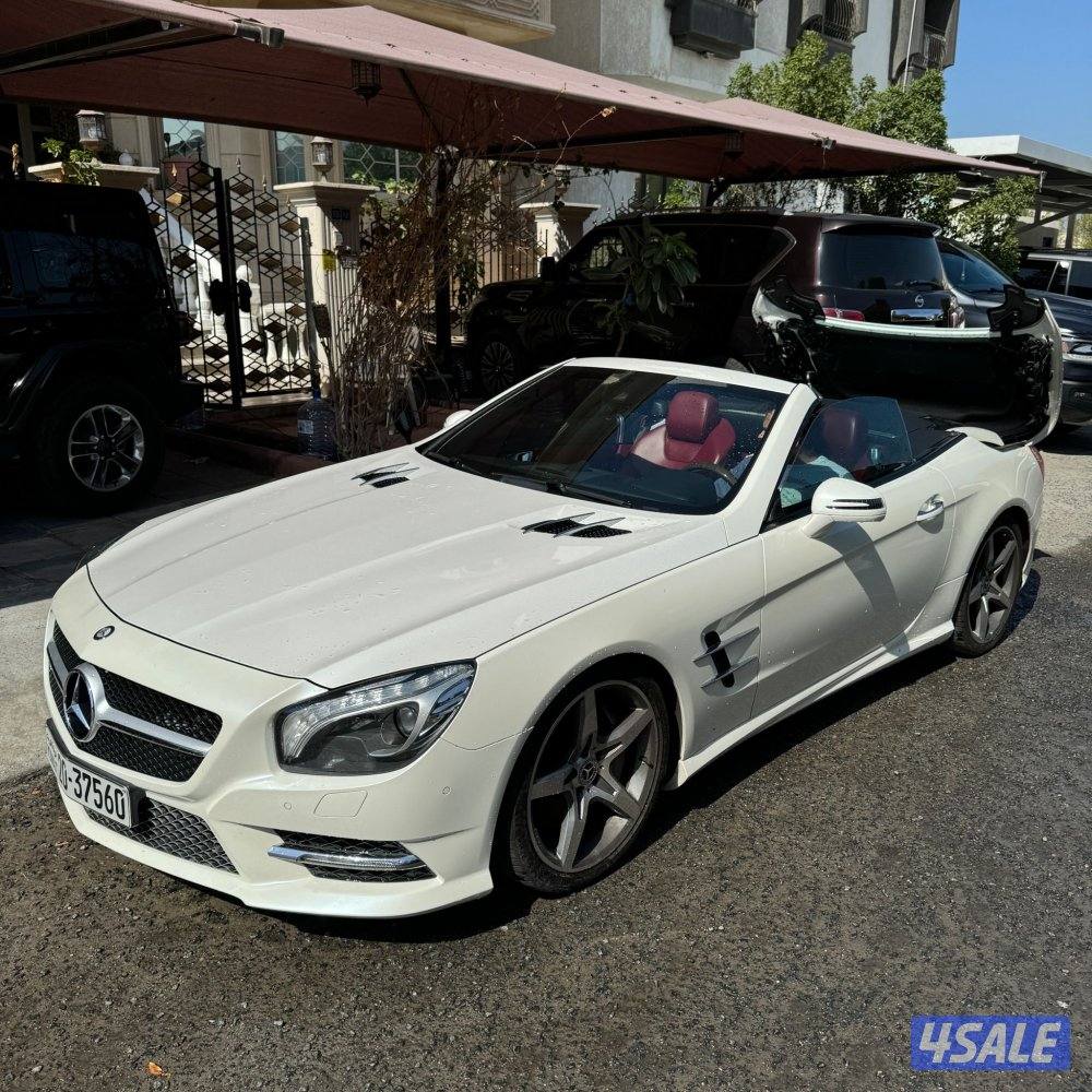 للبيع مرسيدس sl 350 ماشي ١٠٤ فقط2