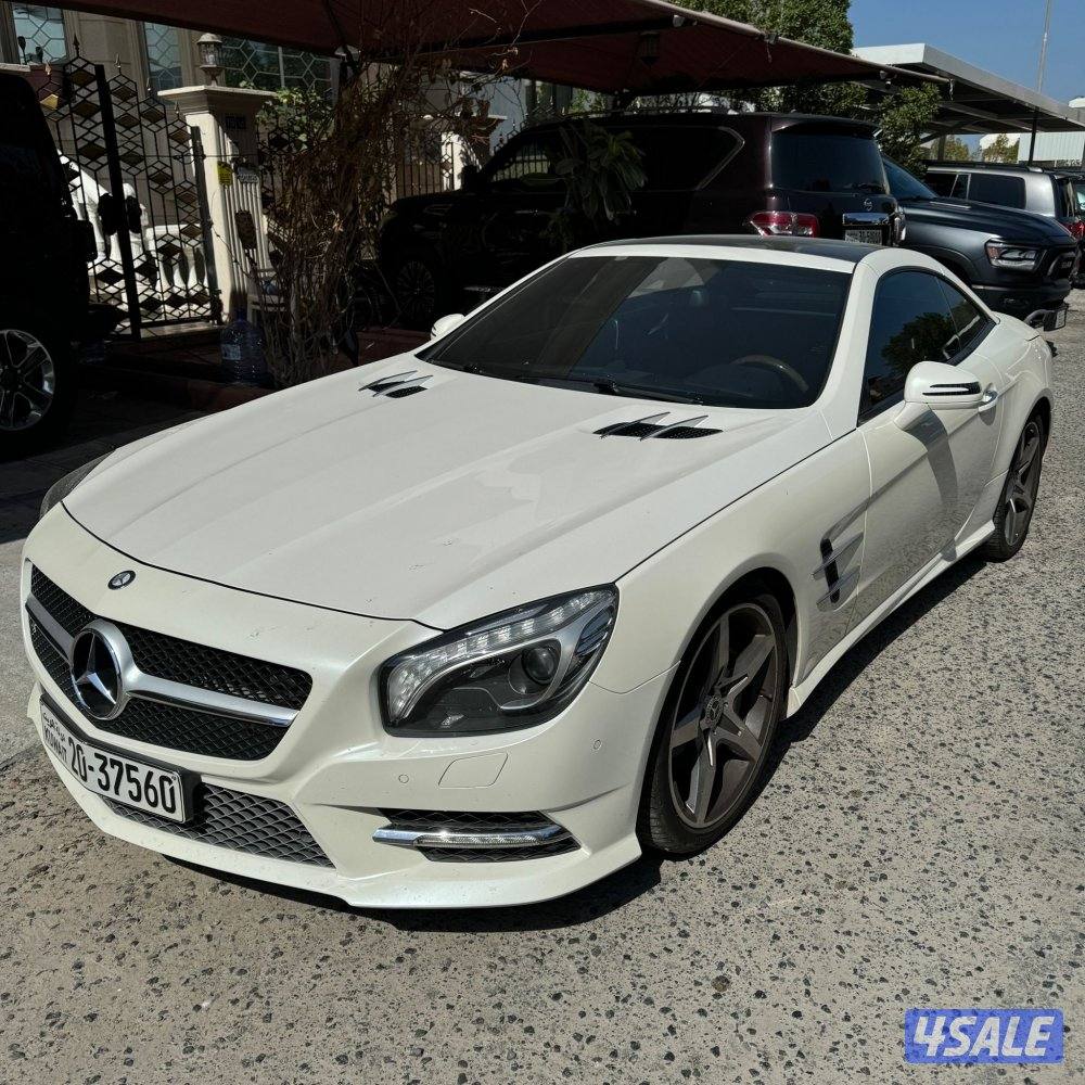 للبيع مرسيدس sl 350 ماشي ١٠٤ فقط4