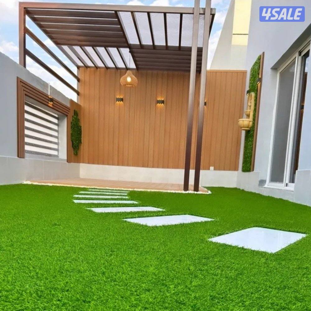 تنسيق حدايق وتركيب السياج والسور التركي والثيل الصناعي13