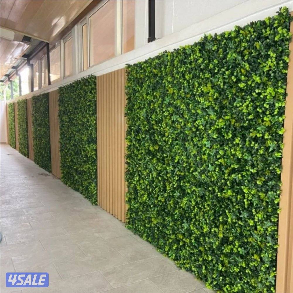 تنسيق حدايق وتركيب السياج والسور التركي والثيل الصناعي12