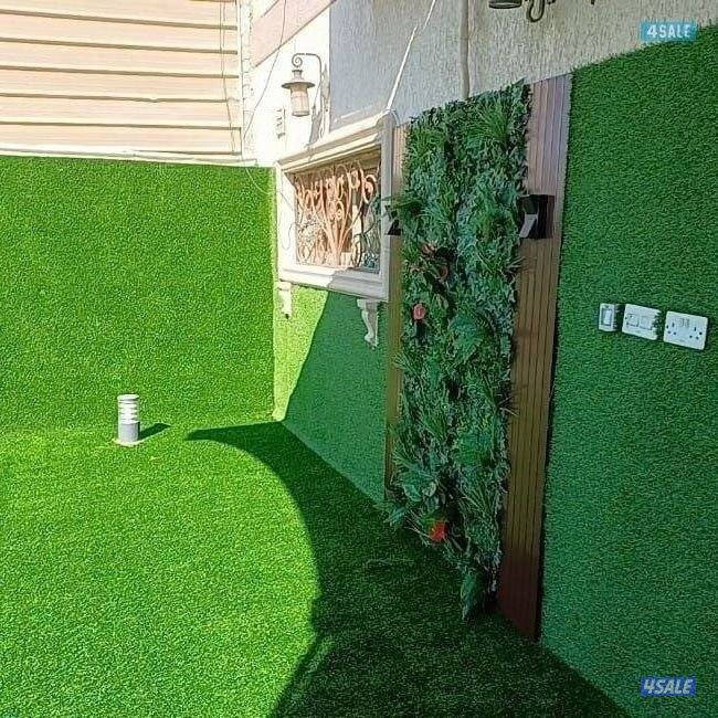 تنسيق الحدائق وتركيب التيل الاصطناعي والسور التركى6