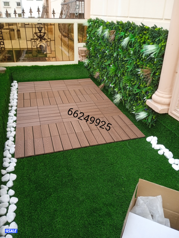 تنسيق الحدائق وتركيب التيل الاصطناعي والسور التركى8