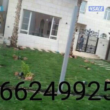 تنسيق الحدائق وتركيب التيل الاصطناعي والسور التركى10