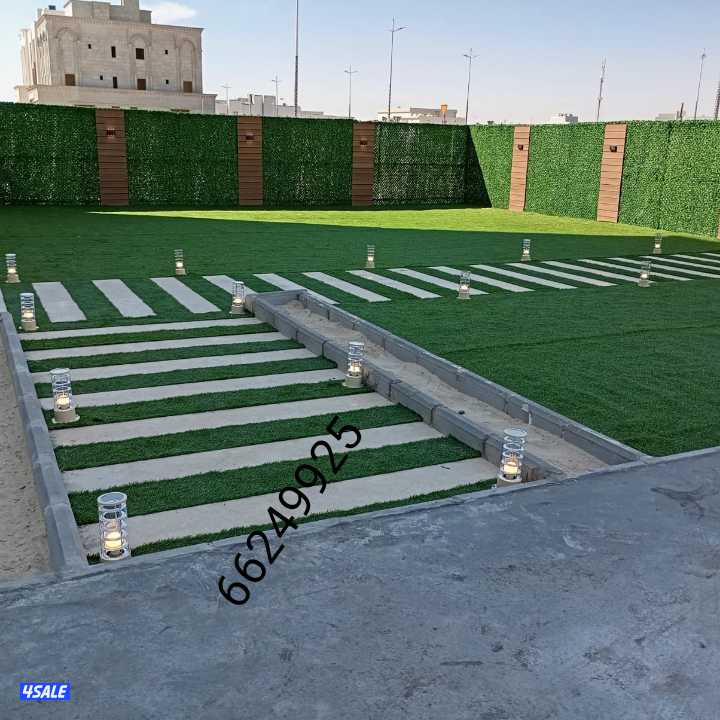 تنسيق الحدائق وتركيب السور التركى10