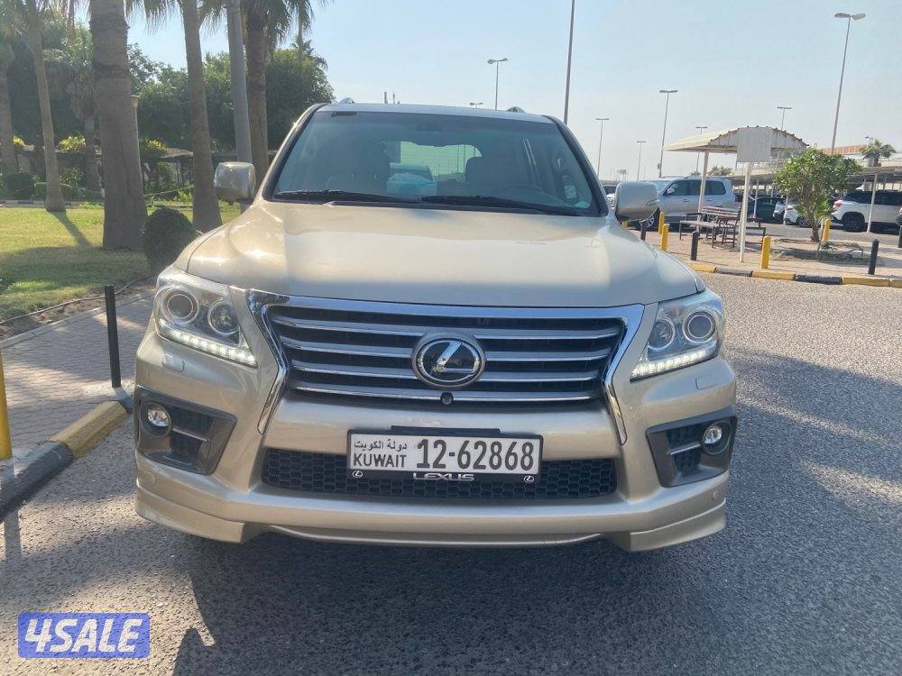 الروضة جيب لكزس LX570 بحالة ممتازة 2013 قمة بنظافة كامل امواصفات سبورت10
