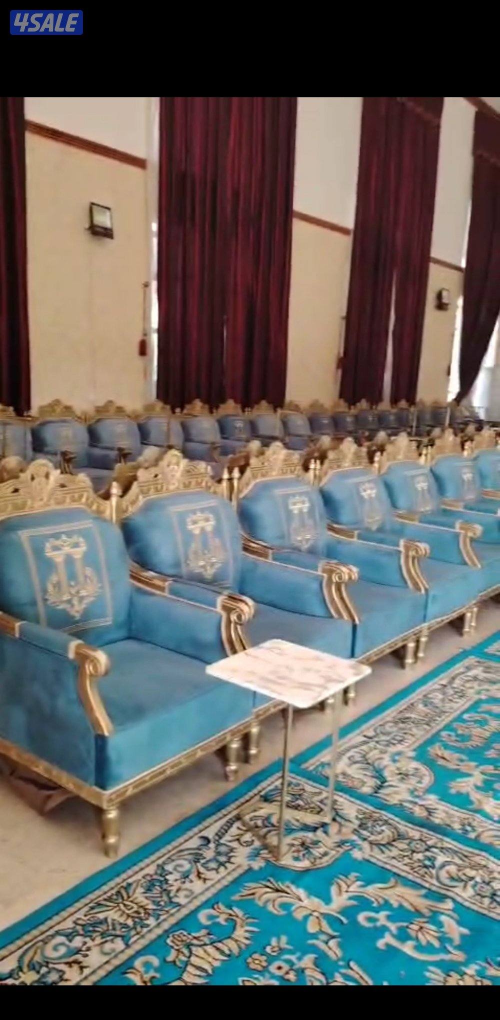 تأجير كراسي وطاولات وزينه منازل وجميع مستلزمات الافراح1