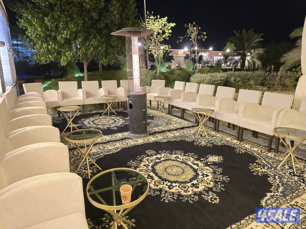 تأجير كراسي وطاولات وزينه منازل وجميع مستلزمات الافراح2