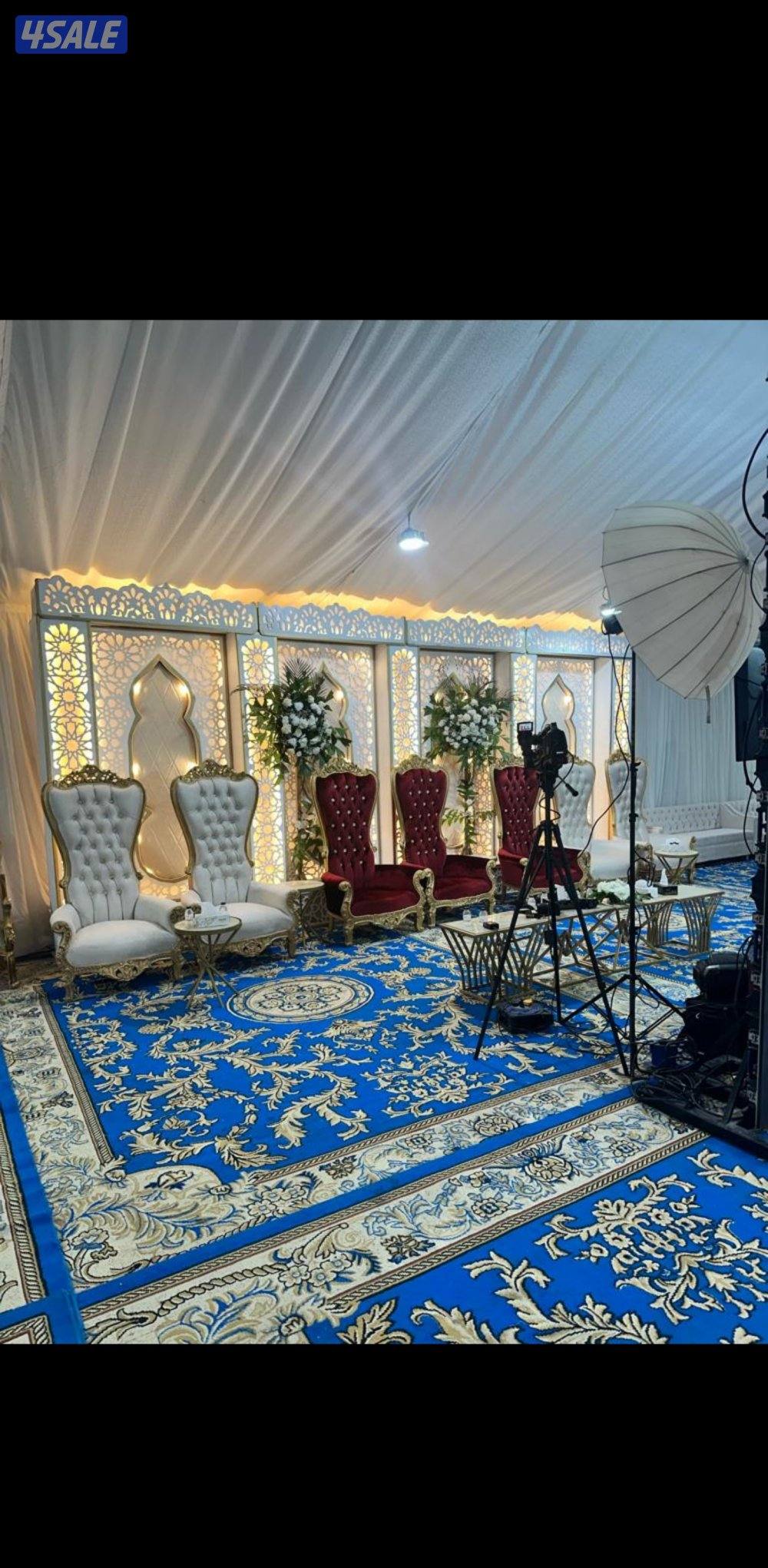 تأجير كراسي وطاولات وزينه منازل وجميع مستلزمات الافراح15