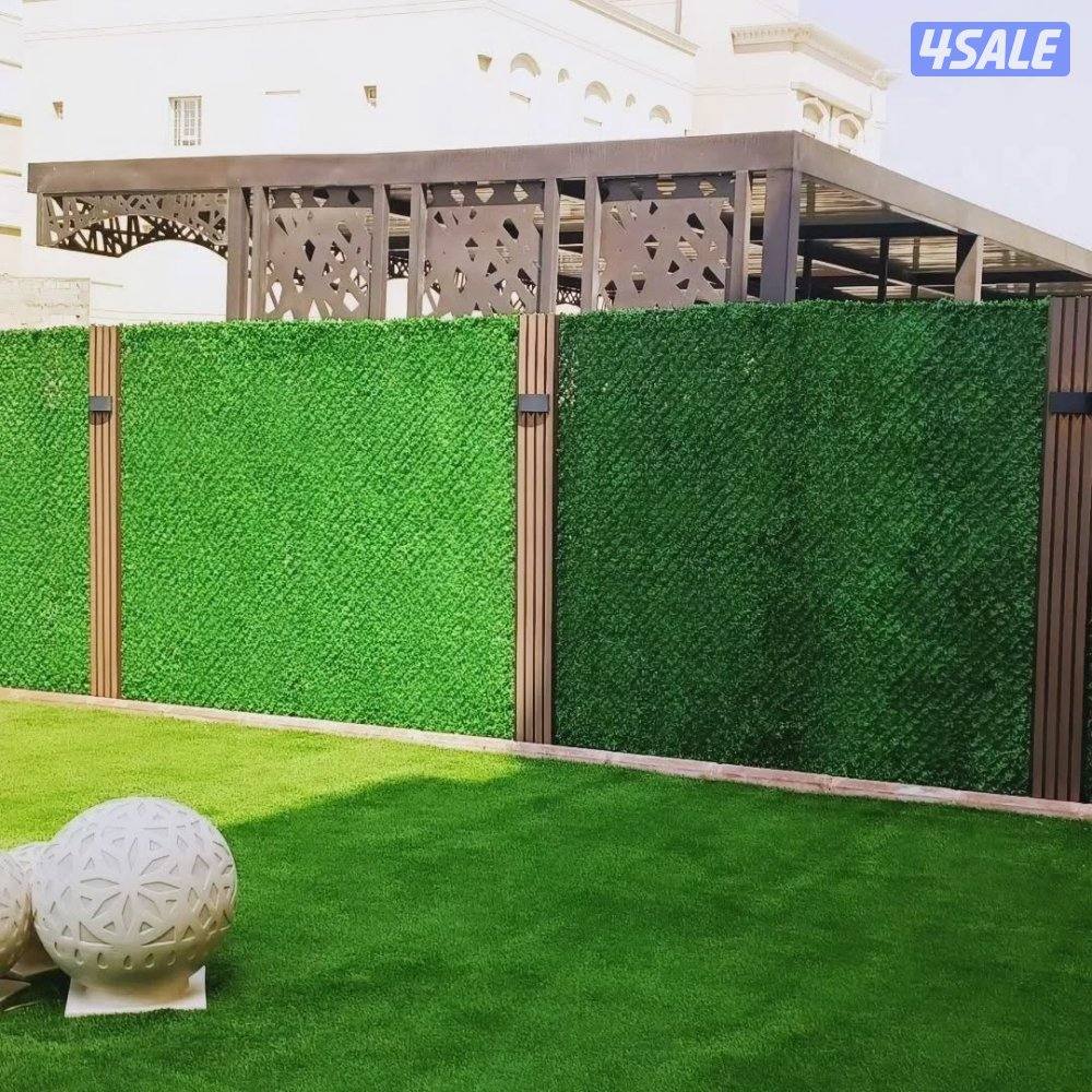 تنسيق حدائق وتركيب الثيل الصناعي8