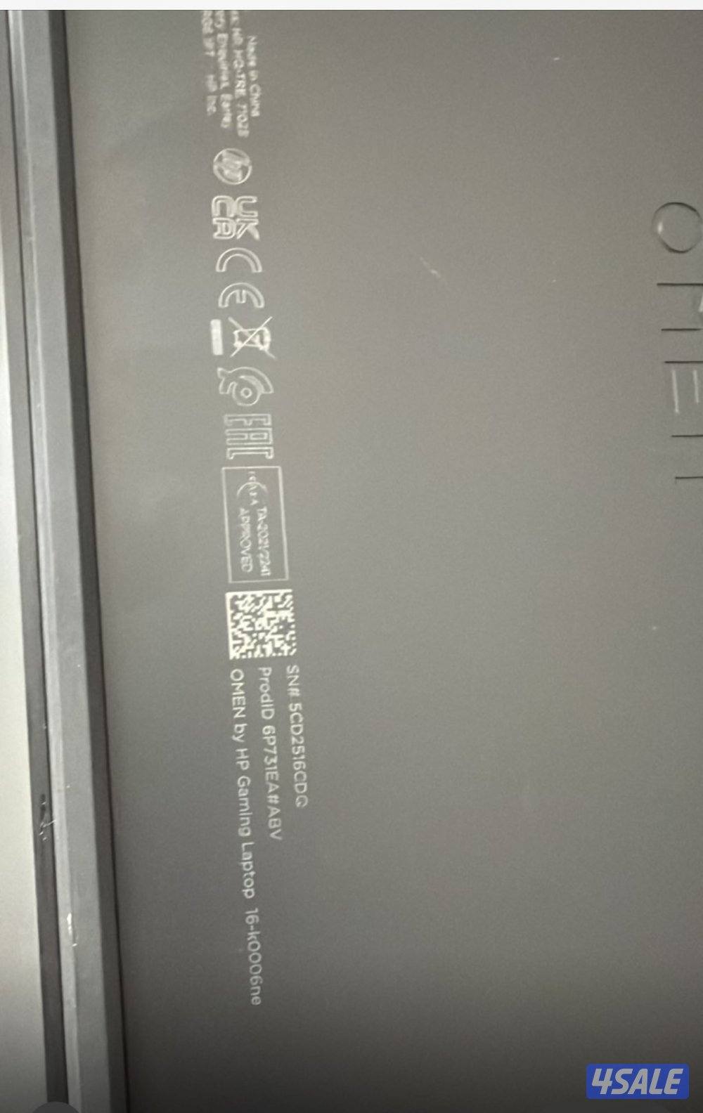 لاب توب Omen Hp4