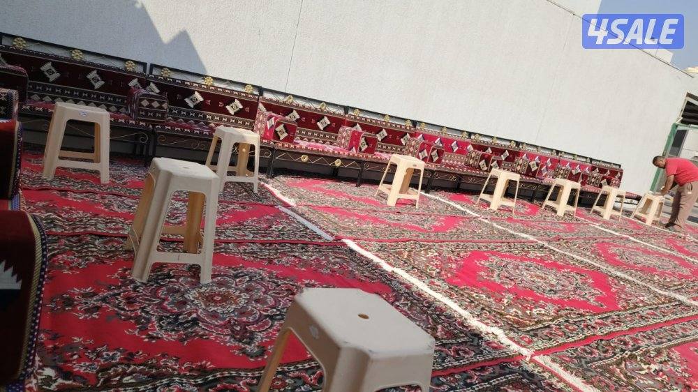 تاجير كرسي قهوجي قنفات تسكير وطاولات وجميع انواع المناسب8