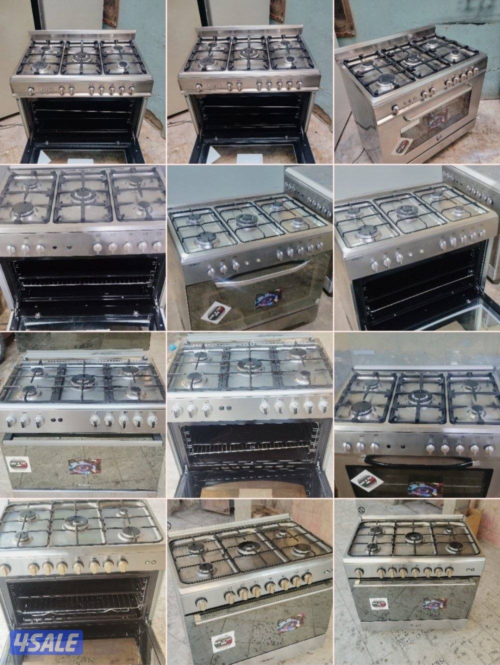 نبيع جميع انواع الطباخات ايطالي بحاله ممتازه معا التوصل التشغيل0