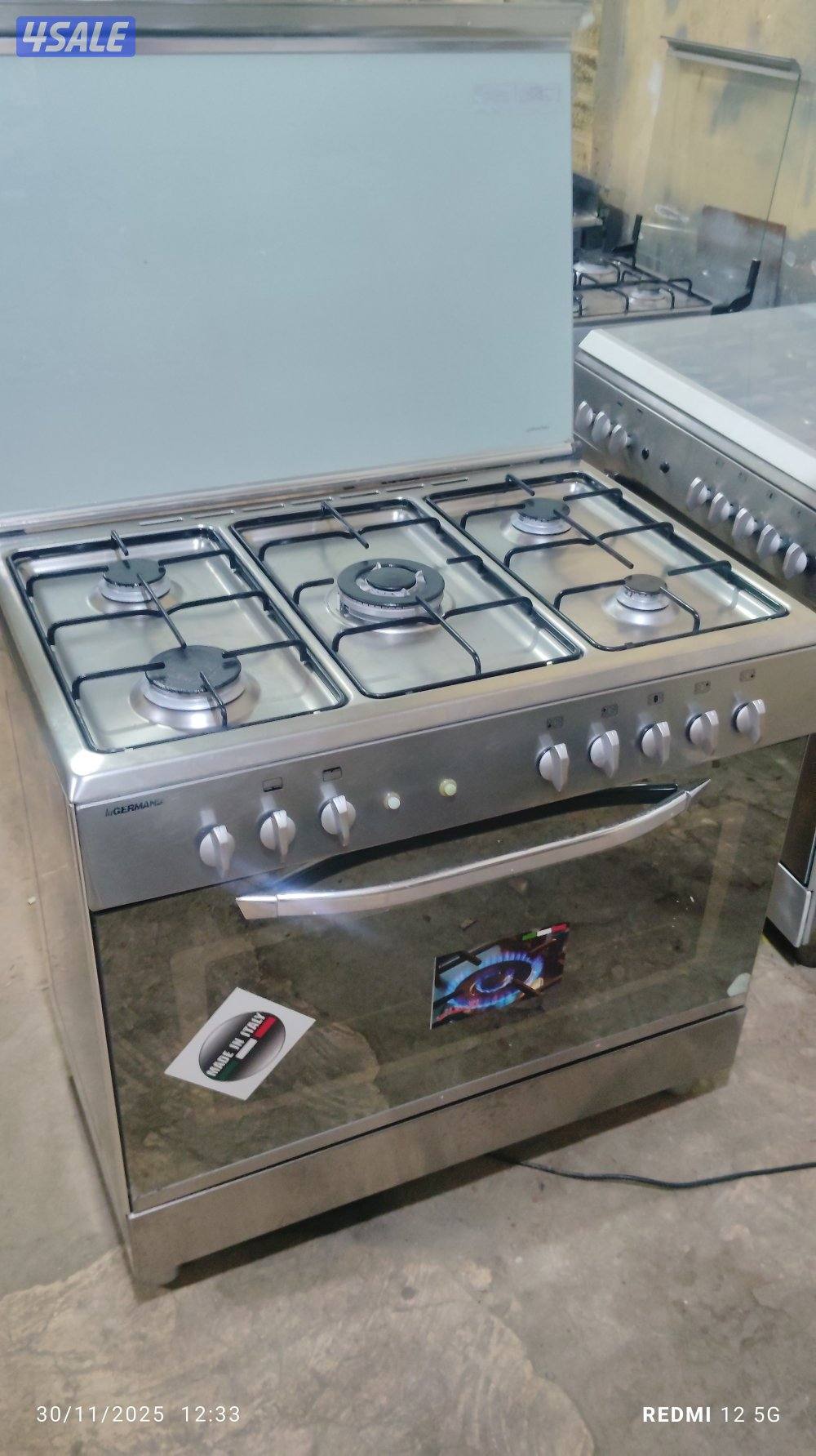 نبيع جميع انواع الطباخات ايطالي بحاله ممتازه معا التوصل التشغيل3