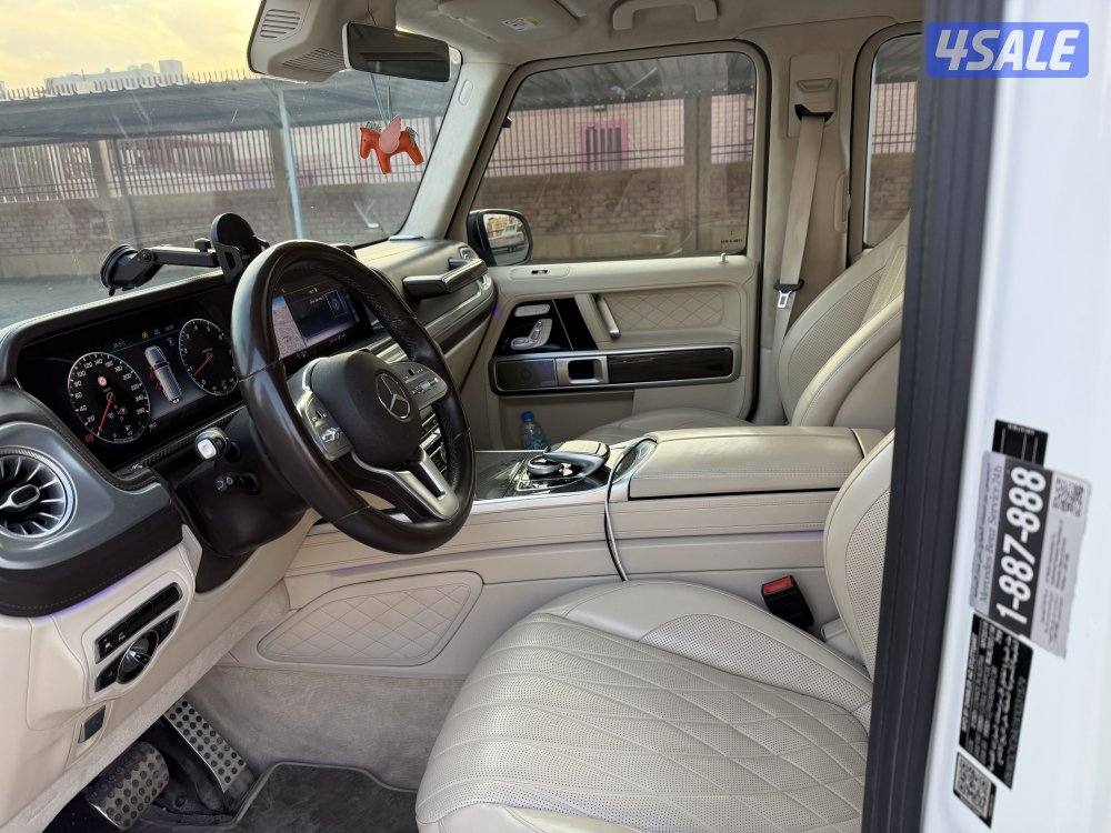 جي كلاس 2019   G500 مواصفات g63 بحاله المصنع عليه تأمين شامل9