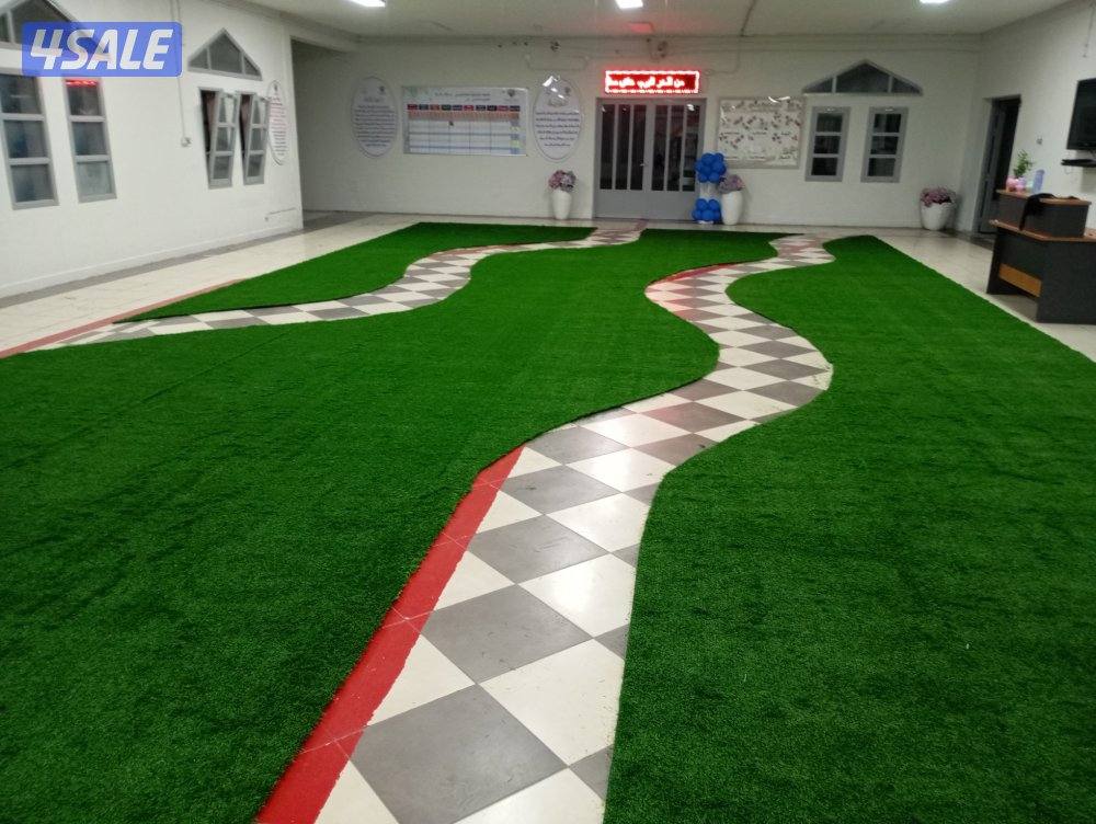 تنسيق الحدائق وتركيب الثيل الصناعي4