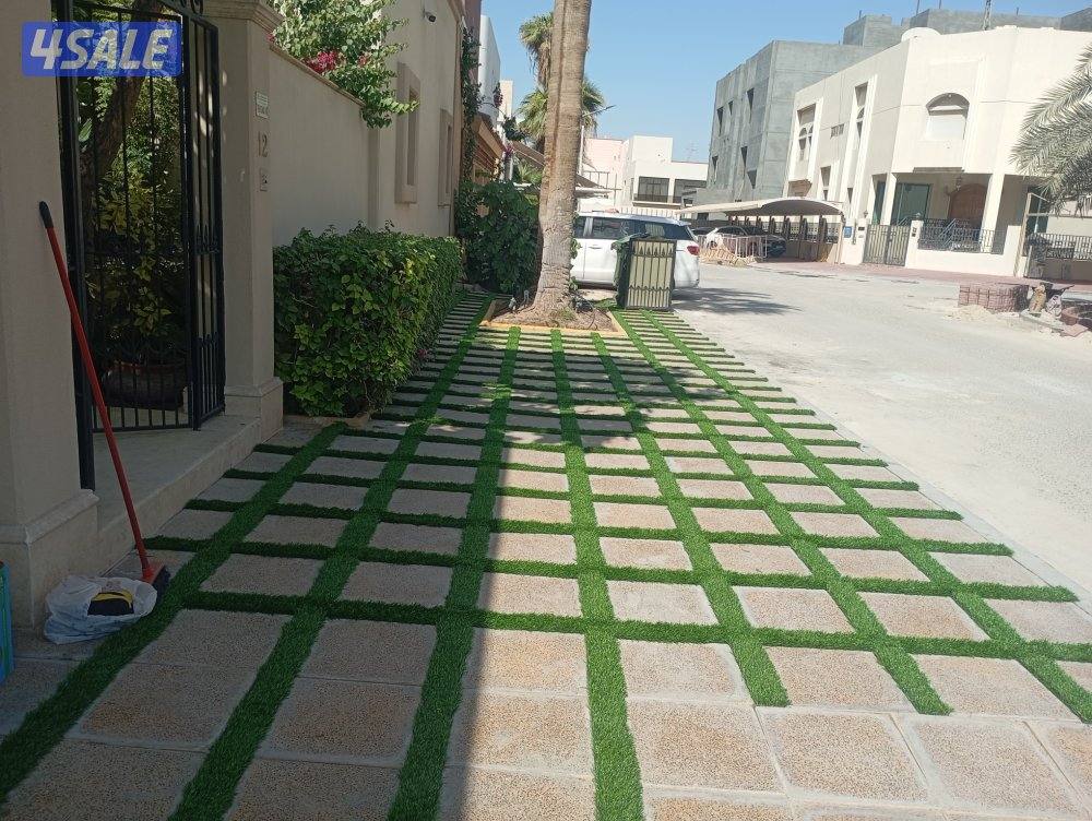 تنسيق الحدائق وتركيب الثيل الصناعي13