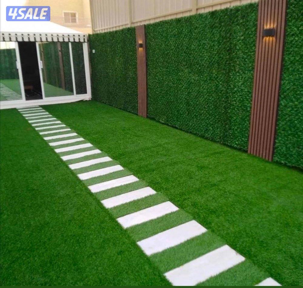 تنسيق الحدائق وتركيب الثيل الصناعي14