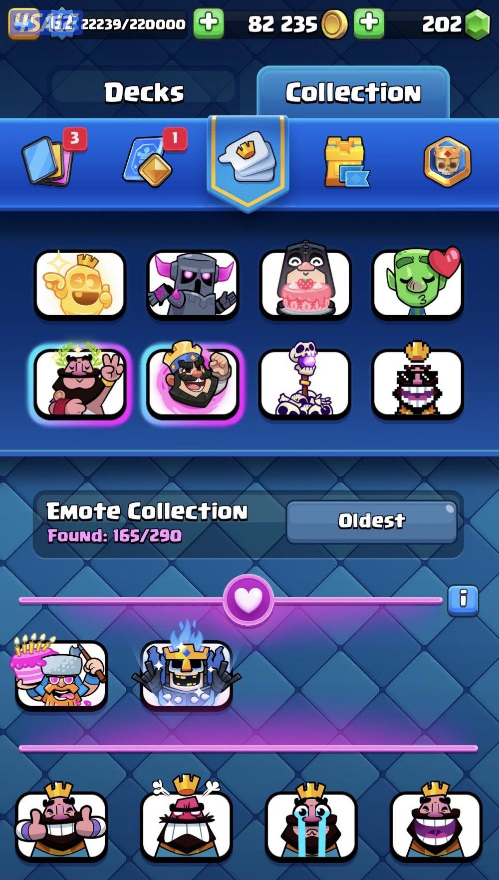 حساب. كلاش رويل. Lvl 61 جميع الشخصيات1