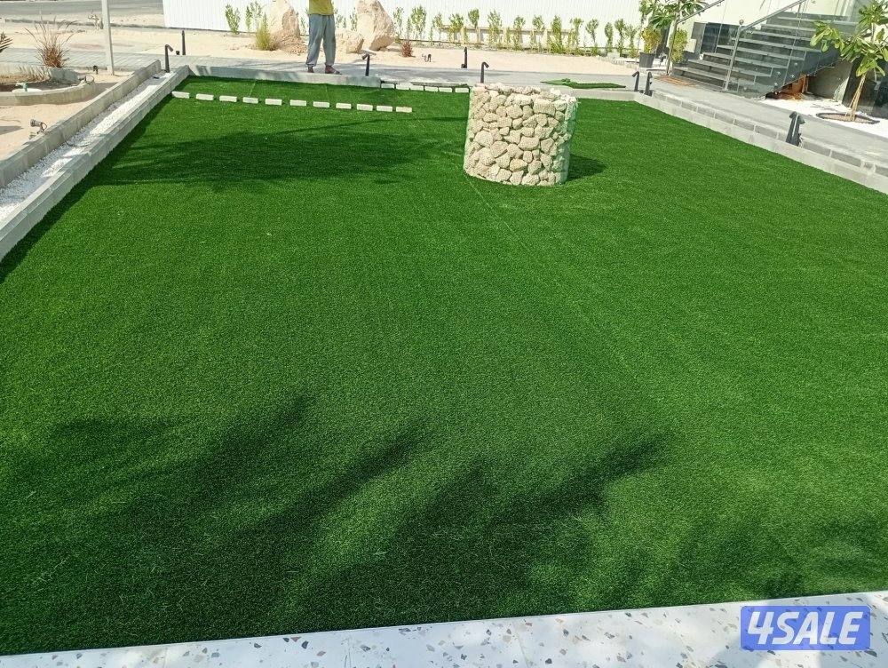 تنسيق الحدائق وتركيب الثيل الصناعي15