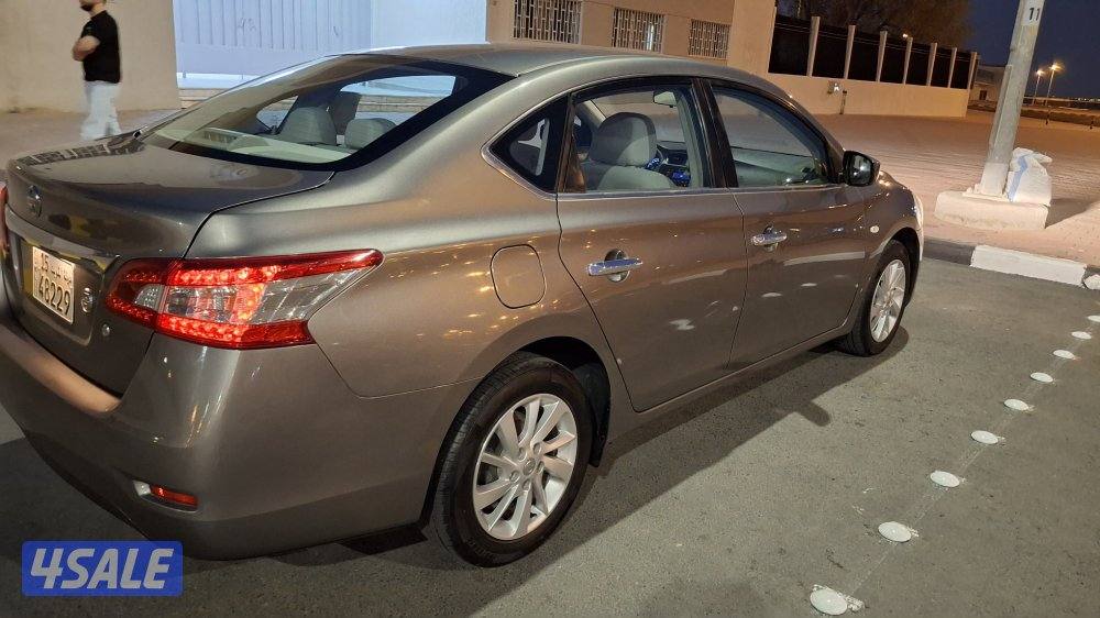 نيسان سنترا رمادي ٢٠١٧ كيب رنك مكيف ثلج تواير جديده2