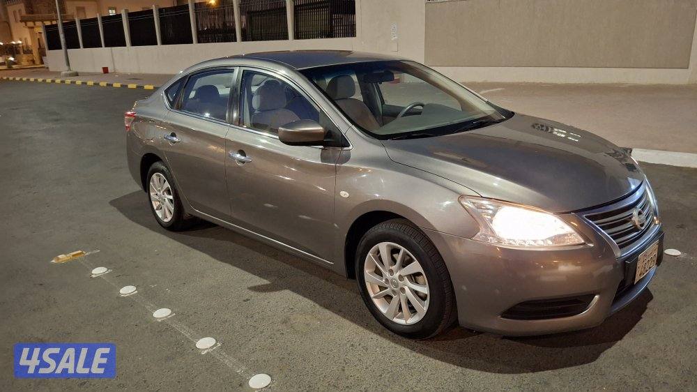 نيسان سنترا رمادي ٢٠١٧ كيب رنك مكيف ثلج تواير جديده3