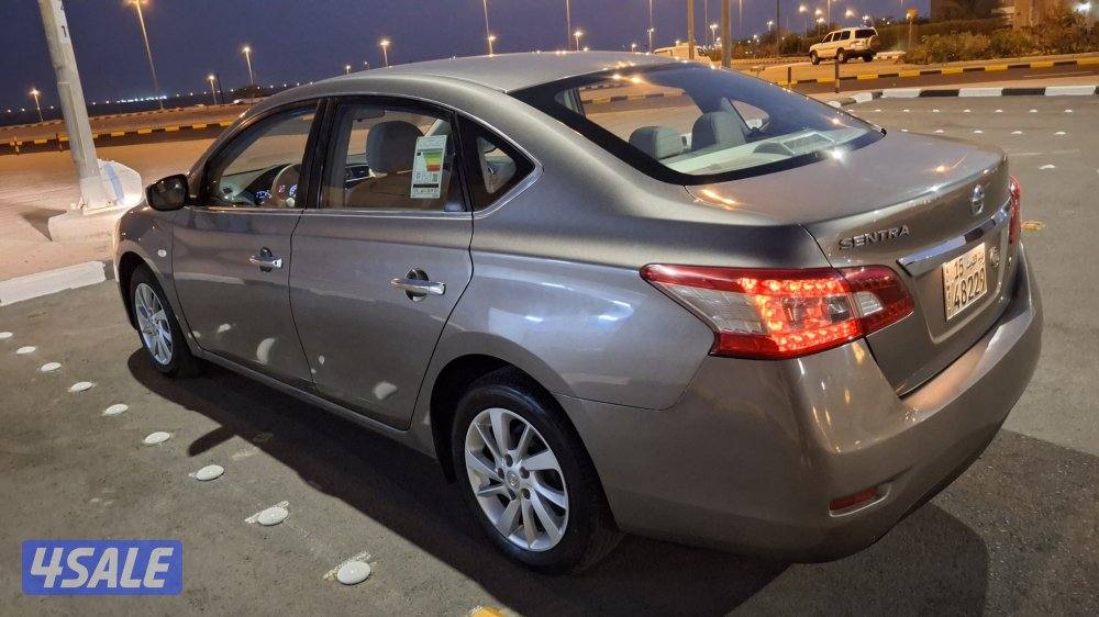 نيسان سنترا رمادي ٢٠١٧ كيب رنك مكيف ثلج تواير جديده5